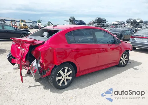 2012 Nissan Sentra 2.0 Sr из США, поврежденный, VIN 3N1AB6AP0CL637400